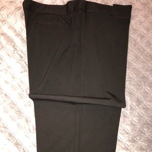 Plus Size Classic Black Capri slacks